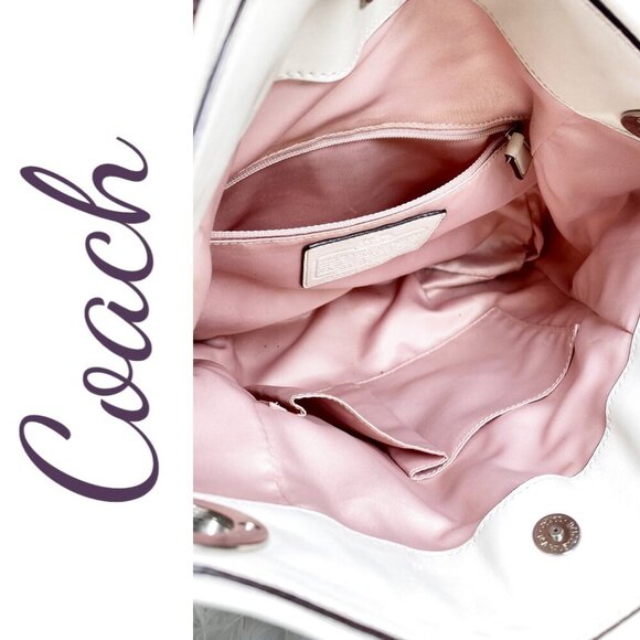 COACH MADISON OP ART IKAT HIPPIE SHOULDER BAG - Picture 9 of 16